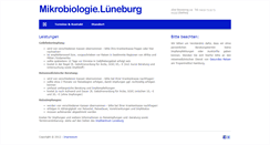 Desktop Screenshot of praxis-lueneburg.de